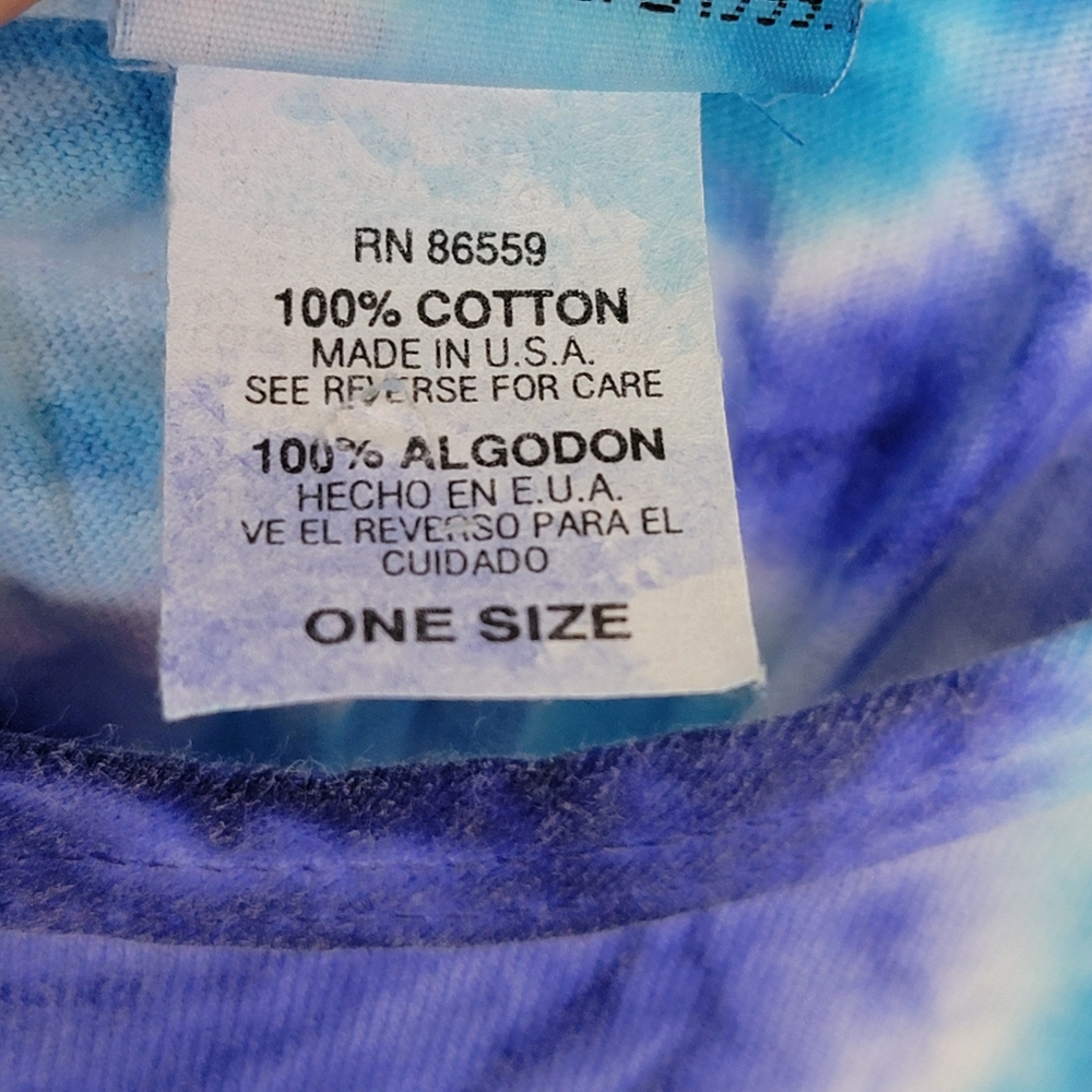 Vintage Tweety Bird Flower Racerback Tye Dye Tank - Picture 6 of 8